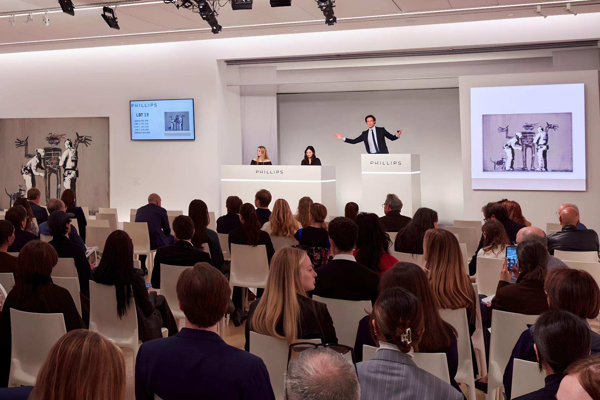 Phillips' May sales of 20th Century & Contemporary Art reached a staggering total of $108.3 million